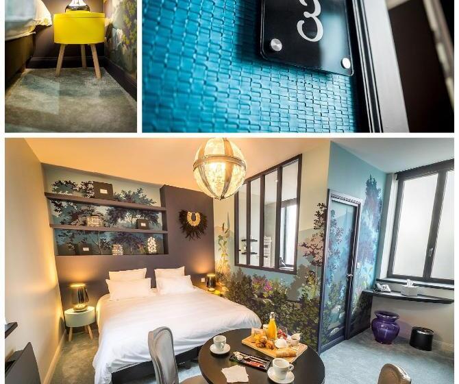 带大床的标准间, Le Pavillon Du Golf D Arras