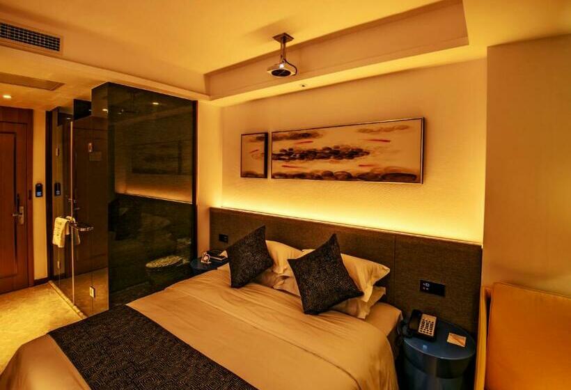 חדר דלוקס, Lanmei Boutique Hotel Xiyuan West Station Branch Lanzhou