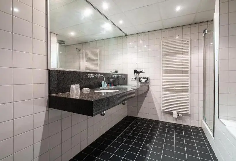 キングサイズベッドのデラックススイート, Onderwijshotel De Rooi Pannen Eindhoven