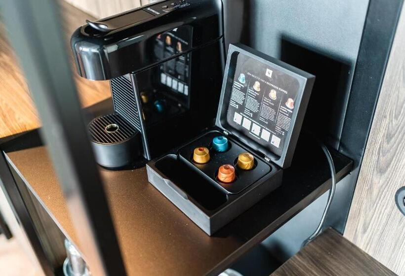 带大床的复式套间, Onderwijshotel De Rooi Pannen Eindhoven