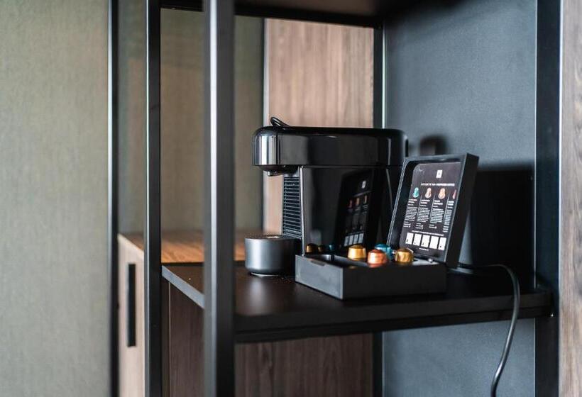 带大床的复式套间, Onderwijshotel De Rooi Pannen Eindhoven