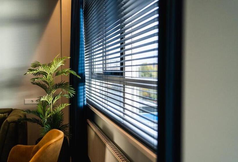 带大床的复式套间, Onderwijshotel De Rooi Pannen Eindhoven