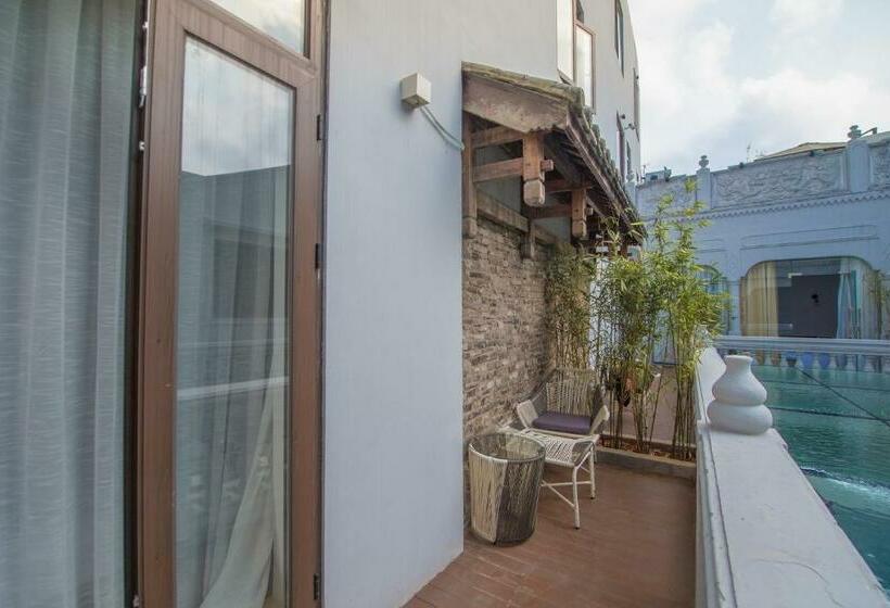 스탠다드 룸 퀸사이즈 침대, Qilou Huanke 1921 Boutique Homestay