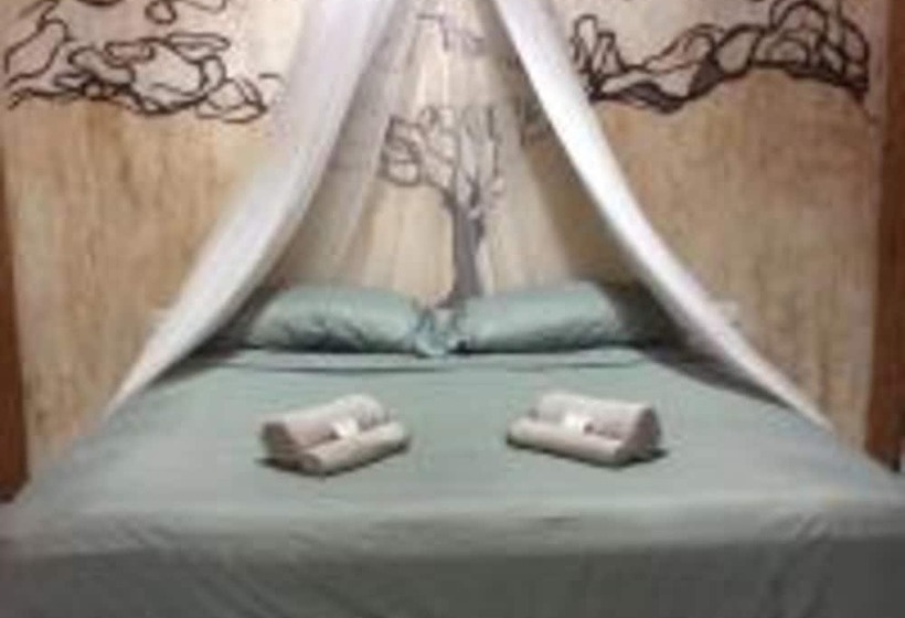 חדר סטנדרט נוף לגינה, Indajani Hostel Tulum