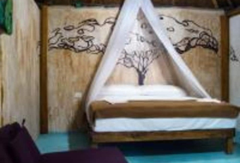 חדר סטנדרט נוף לגינה, Indajani Hostel Tulum