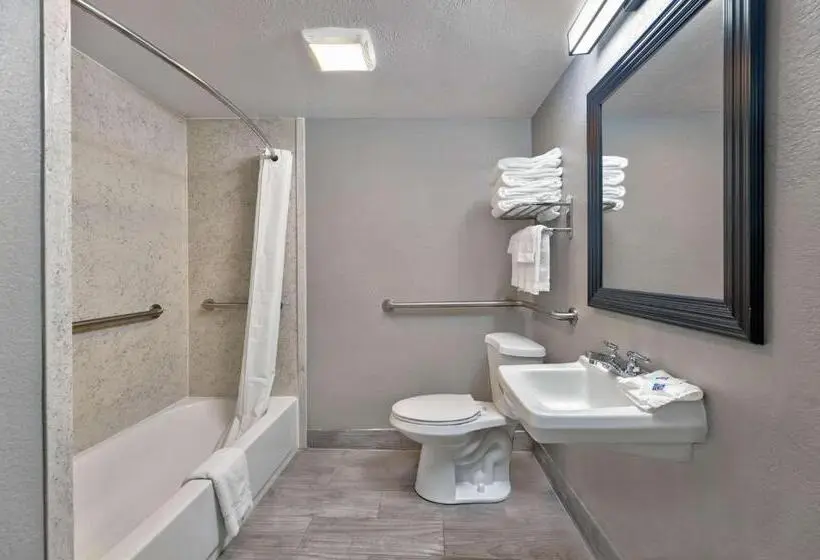 キングサイズベッドのスタンダードルーム, Motel 6 Corbin, Ky