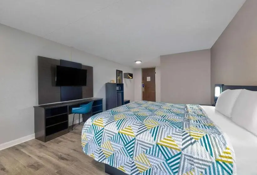キングサイズベッドのスタンダードルーム, Motel 6 Corbin, Ky