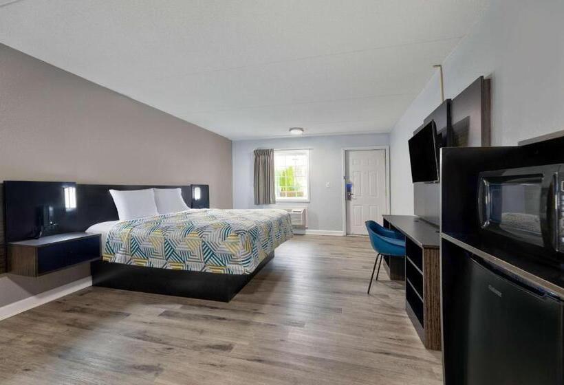 스탠다드 룸 킹사이즈 침대, Motel 6 Corbin, Ky