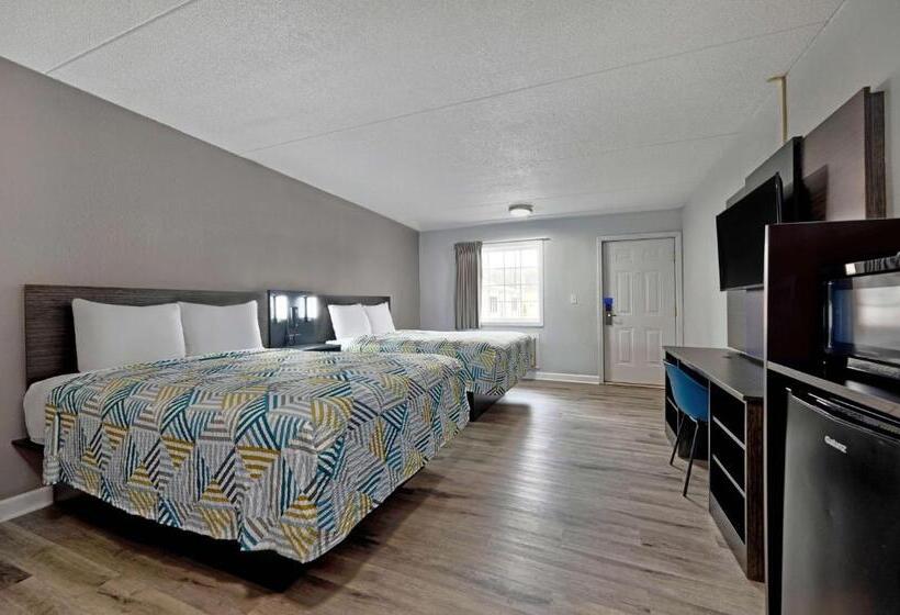 장애인을 위한 스탠다드 룸, Motel 6 Corbin, Ky