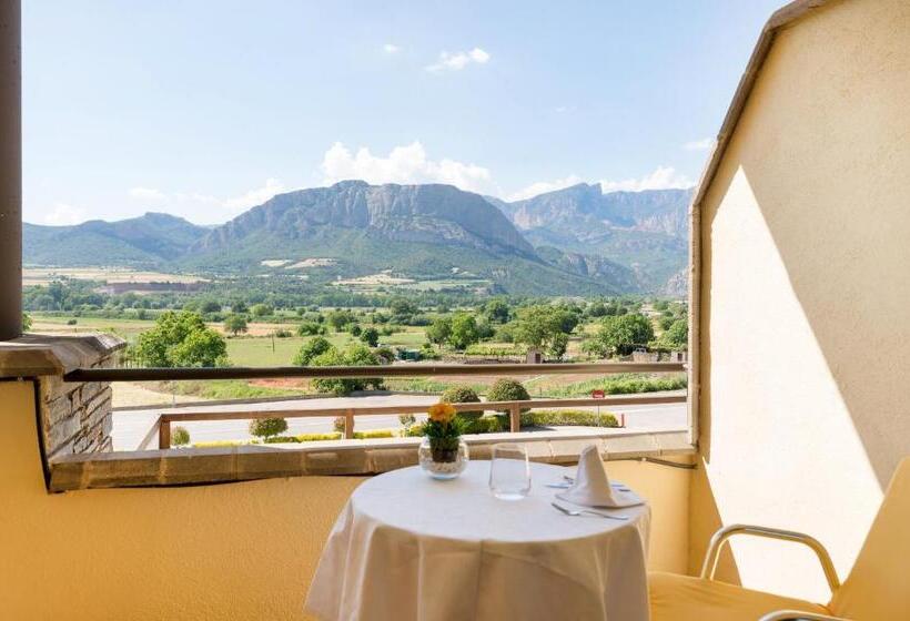 バルコニー付きシングルスタンダードルーム, Restaurant Cal Petit