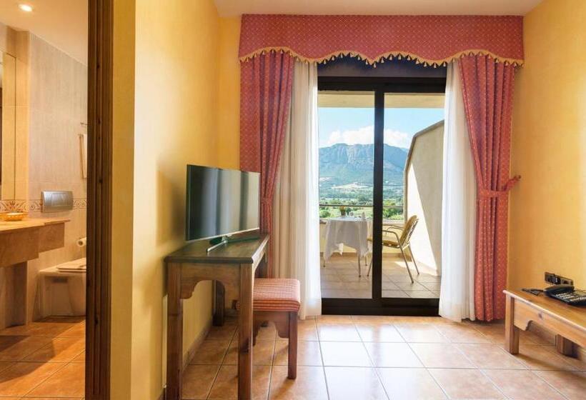 バルコニー付きシングルスタンダードルーム, Restaurant Cal Petit