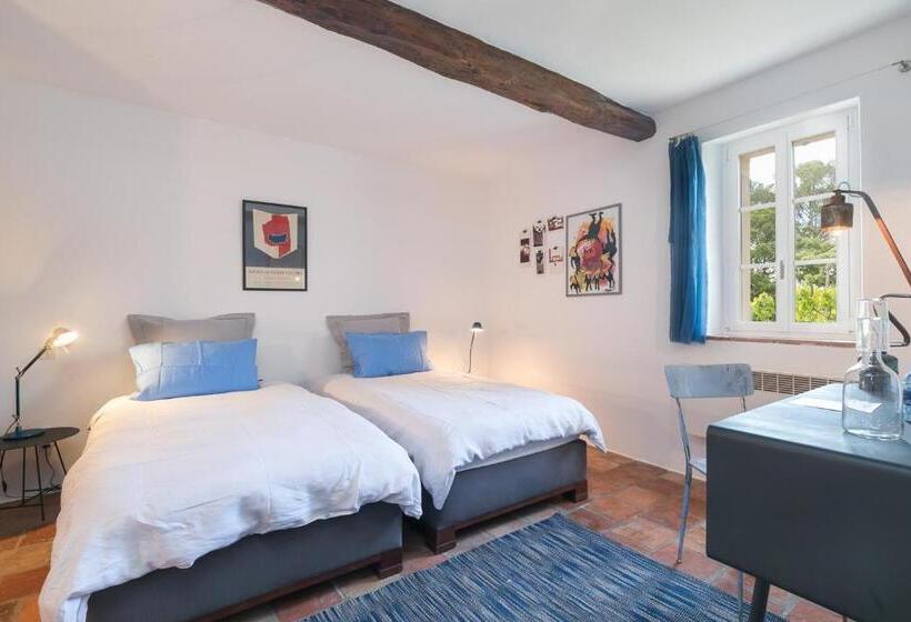 수피리어 룸 가든 전망, Domaine Du Clos D Alari Chambres D Hôtes Au Milieu Des Vignes