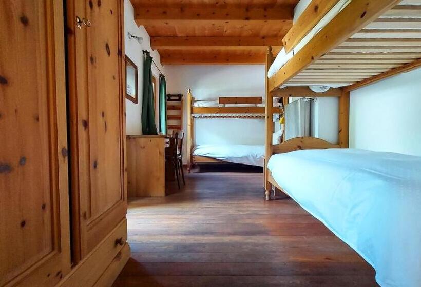 Четырехместный Номер Стандарт с Двухъярусными Кроватями, La Sloda