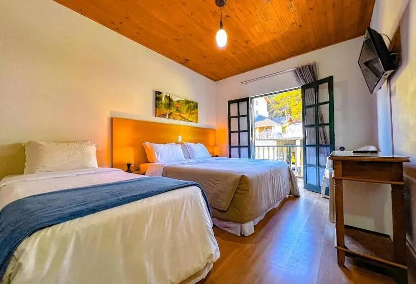 バルコニー付きデラックスルーム, Castelo Piazzale   Campos Do Jordao