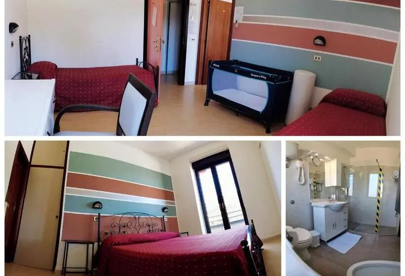 スタンダード４人部屋, Ristorante Albergo Gerardo Di Masi