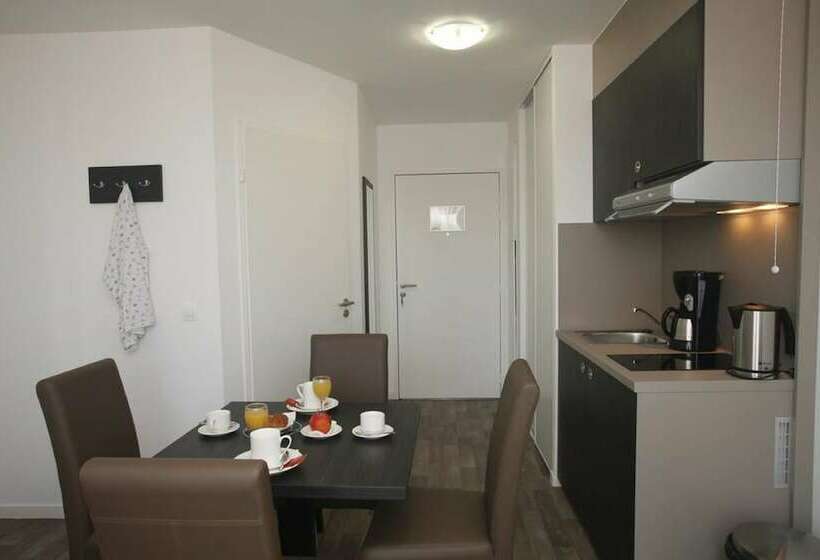 Апартаменты 1 Спальня, Odalys City Paris Levallois