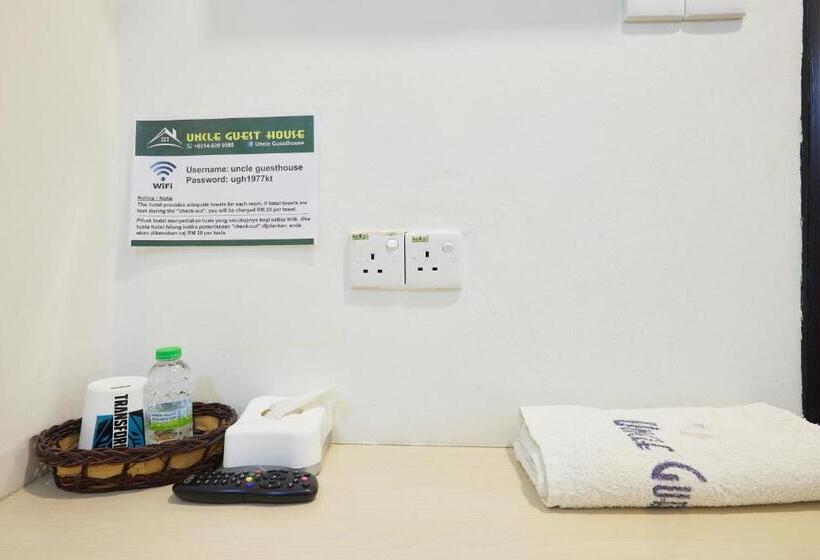اتاق لوکس یک تخته, Uncle Guesthouse Kuala Terengganu