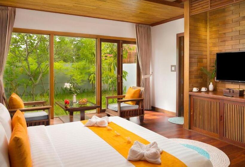 غرفة ديلوكس, Khmer House Resort