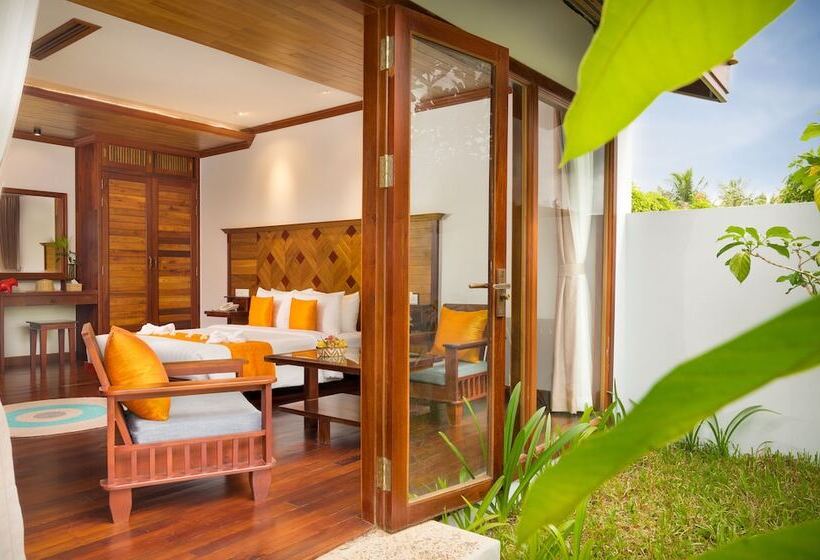 غرفة ديلوكس, Khmer House Resort