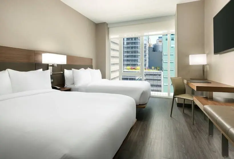 Standard Room 2 Double Beds, Ac Hotel By Marriott New York Times Square