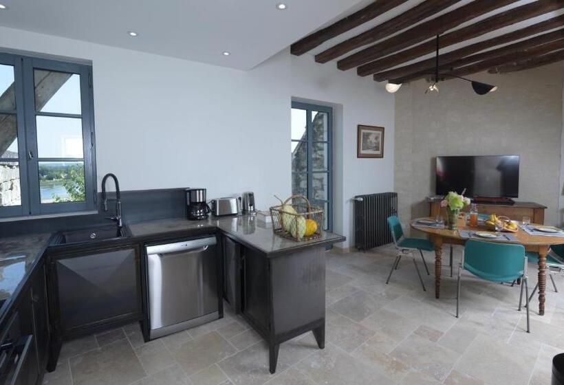 شقة 3 غرف, Château De Candes   Art & Spa