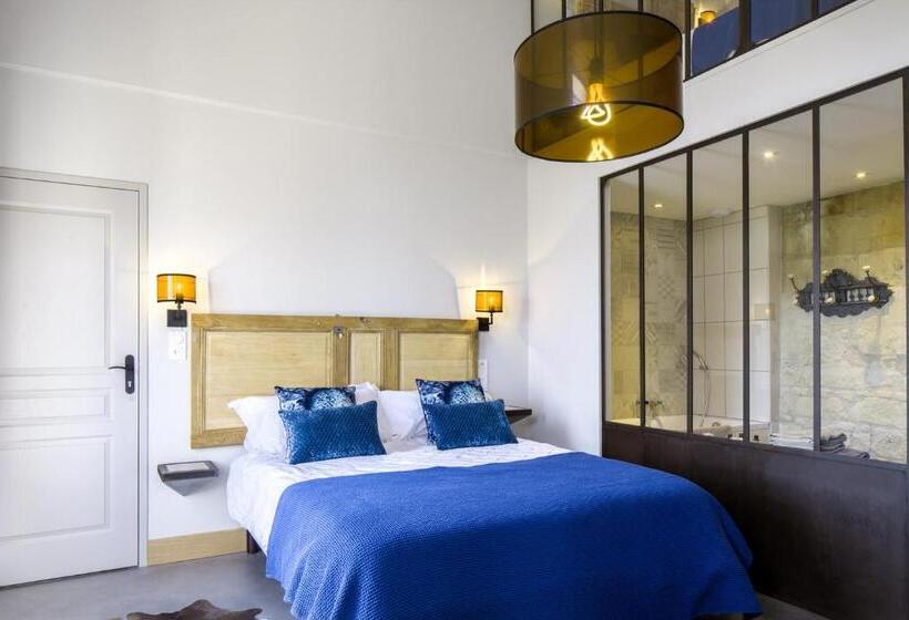 침실 2개 스위트, Château De Candes   Art & Spa