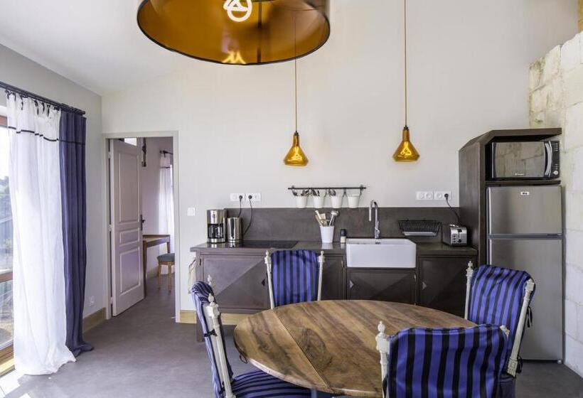 침실 2개 스위트, Château De Candes   Art & Spa