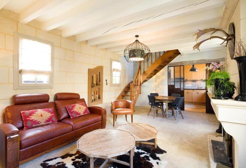 منزل غرفتين نوم, Château De Candes   Art & Spa