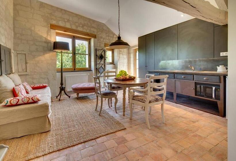 침실 2개 스위트, Château De Candes   Art & Spa