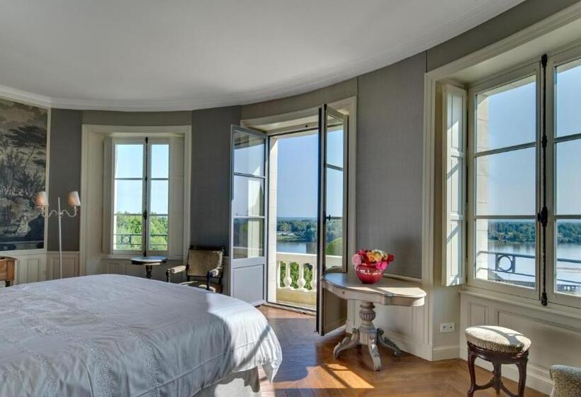 جناح ذو إطلالة, Château De Candes   Art & Spa