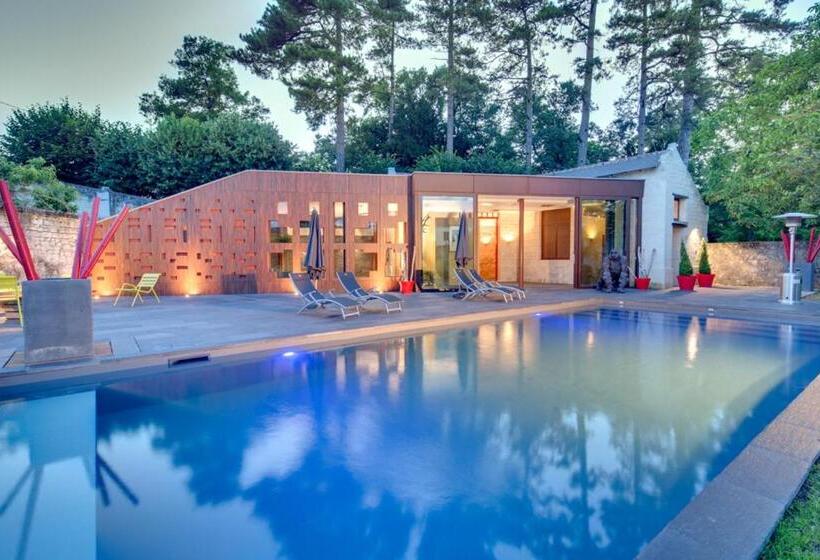 غرفة قياسية, Château De Candes   Art & Spa