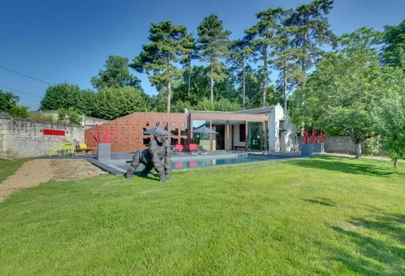 Standard-huone Puistonäkymä, Château De Candes   Art & Spa
