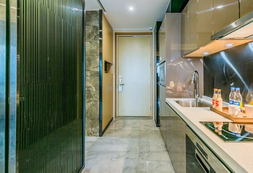 비즈니스룸, Nomo Beijing Rd A Jiedeng Mix International Apartment