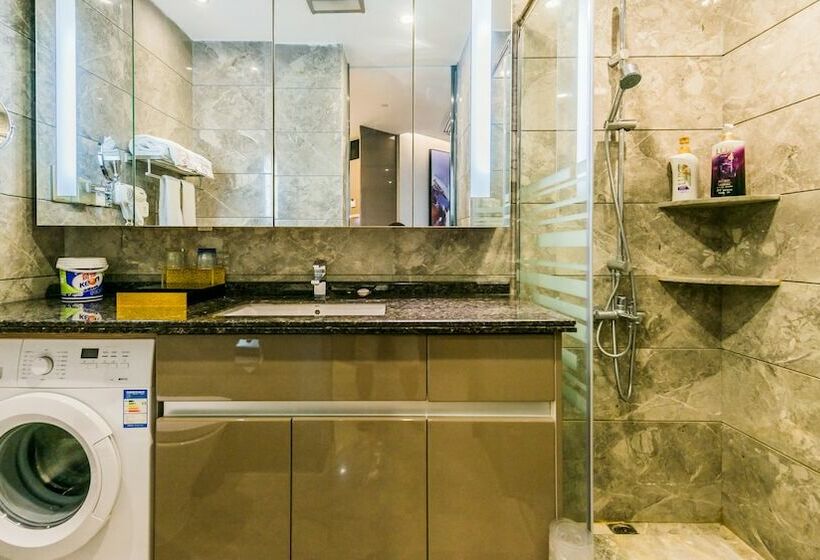 비즈니스룸, Nomo Beijing Rd A Jiedeng Mix International Apartment