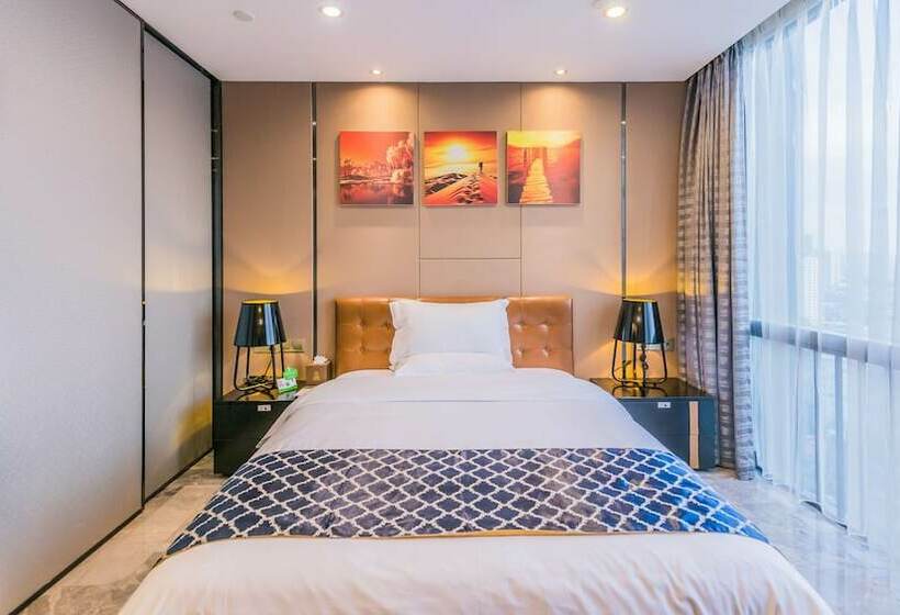 비즈니스룸, Nomo Beijing Rd A Jiedeng Mix International Apartment