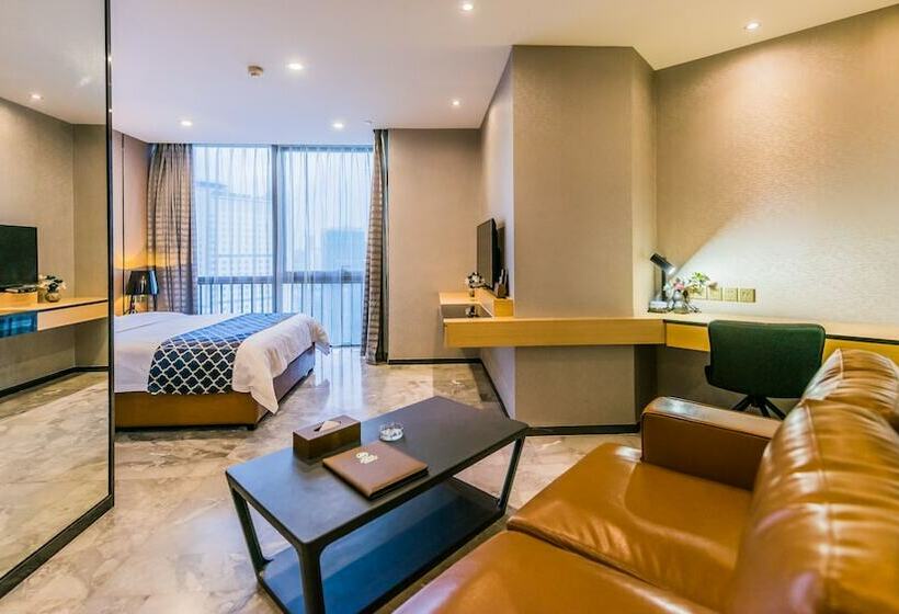 비즈니스룸, Nomo Beijing Rd A Jiedeng Mix International Apartment