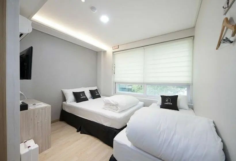 اتاق استاندارد سه نفره, K Guesthouse Premium Busan 1