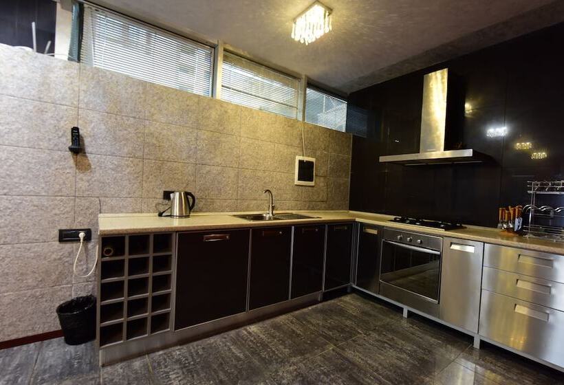 آپارتمان 1 خوابه با چشمانداز باغ, Deluxe City