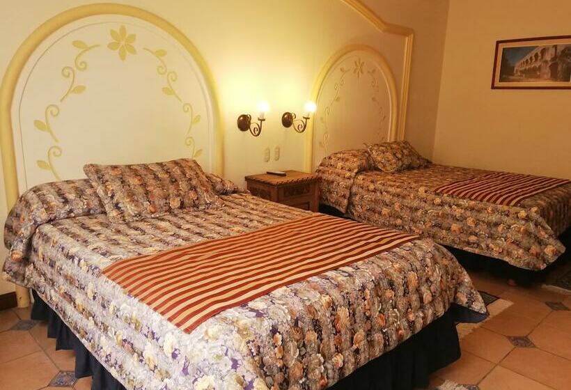스탠다드 룸 더블 침대 2개, Ex Hacienda La Pitaya Querétaro