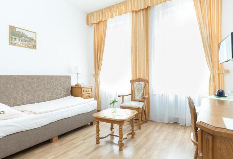 غرفة قياسية فردية مطلة على المدينة, Ld Morava