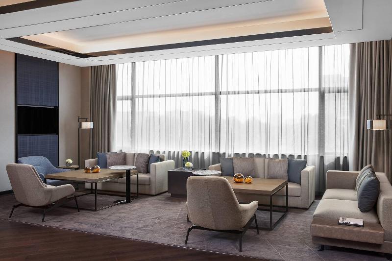 Номер Executive Кровать Кинг, Shanghai Marriott Hotel Kangqiao