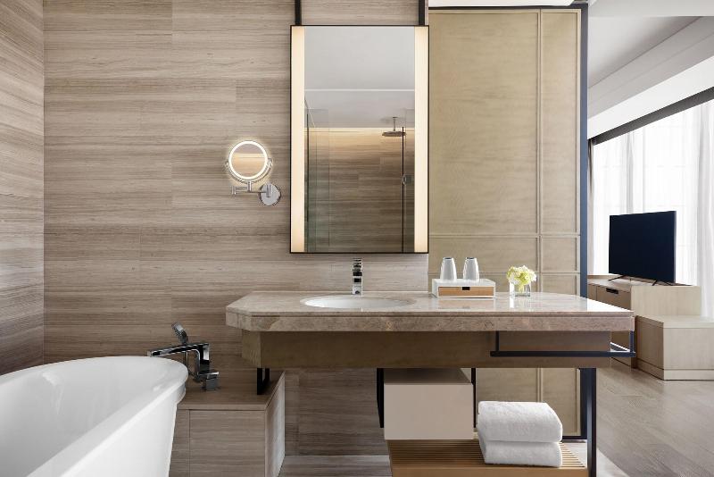 Номер Executive Кровать Кинг, Shanghai Marriott Hotel Kangqiao