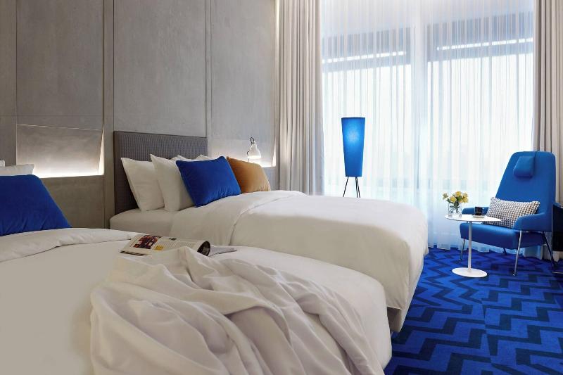 Номер Deluxe, Shanghai Marriott Hotel Kangqiao