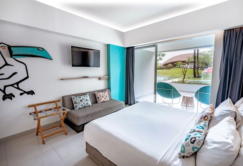 اتاق لوکس با تراس, Tijili Hotel Benoa