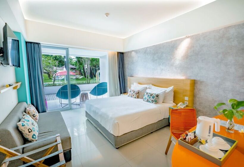 غرفة ديلوكس مزودة بتراس, Tijili Hotel Benoa