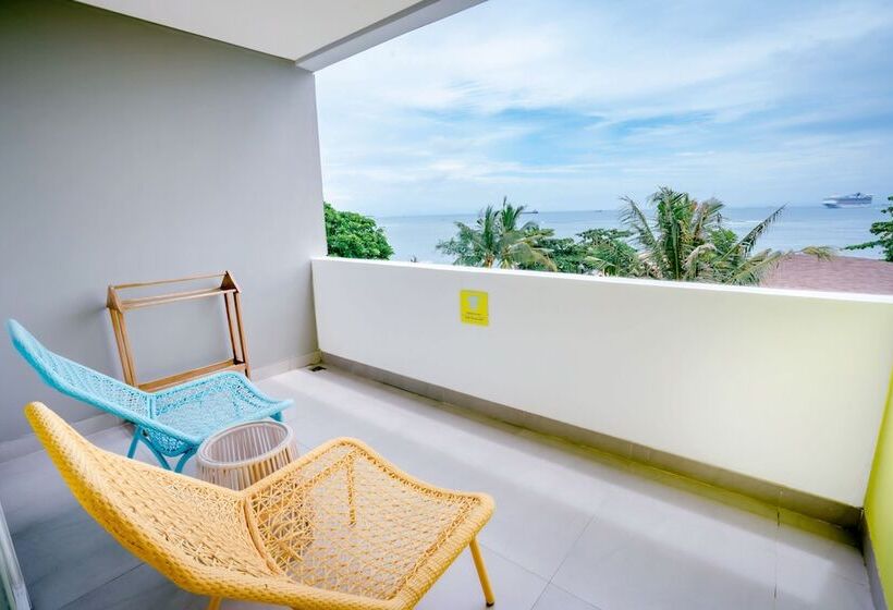 اتاق لوکس با چشم‌انداز دریا, Tijili Hotel Benoa