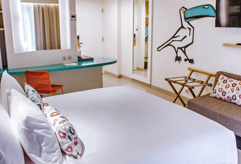 غرفة ديلوكس مطلّة علي البحر, Tijili Hotel Benoa