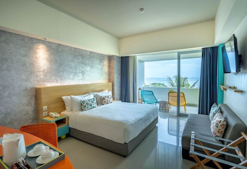 اتاق لوکس با چشم‌انداز دریا, Tijili Hotel Benoa