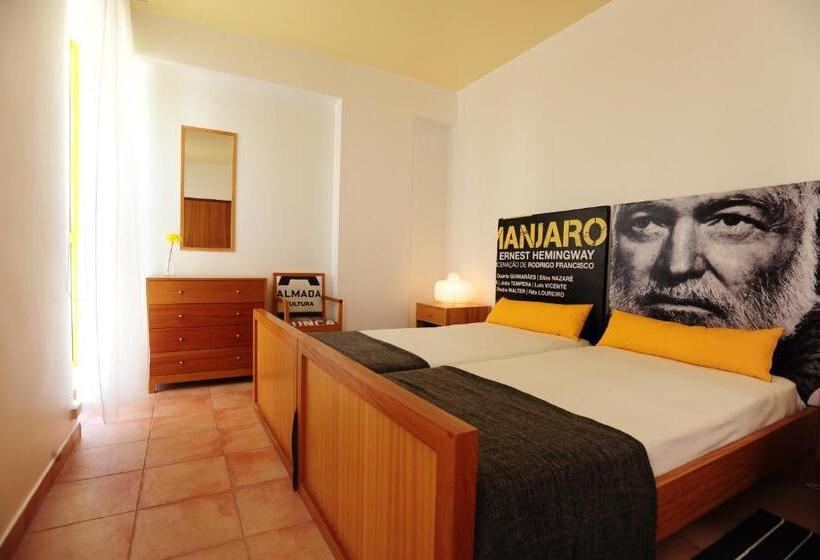 חדר סטנדרט חדר אמבטיה משותף, Caparica Sun Centre