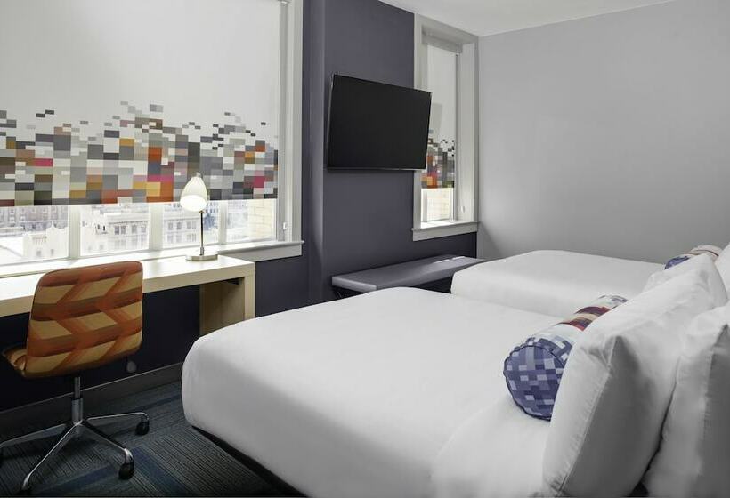 스탠다드 룸 더블 침대 2개, Aloft El Paso Downtown